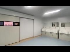 50 มิลลิเมตร ทําด้วยมือแผ่นสแตนเลสประตูห้องสะอาด Custom