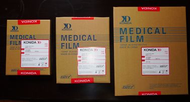 ฟิล์มโปร่งใส Xray ทางการแพทย์ของ Konida ความหนาแน่นสูง KND-F สำหรับฟูจิ 3000, 2000, 1,000